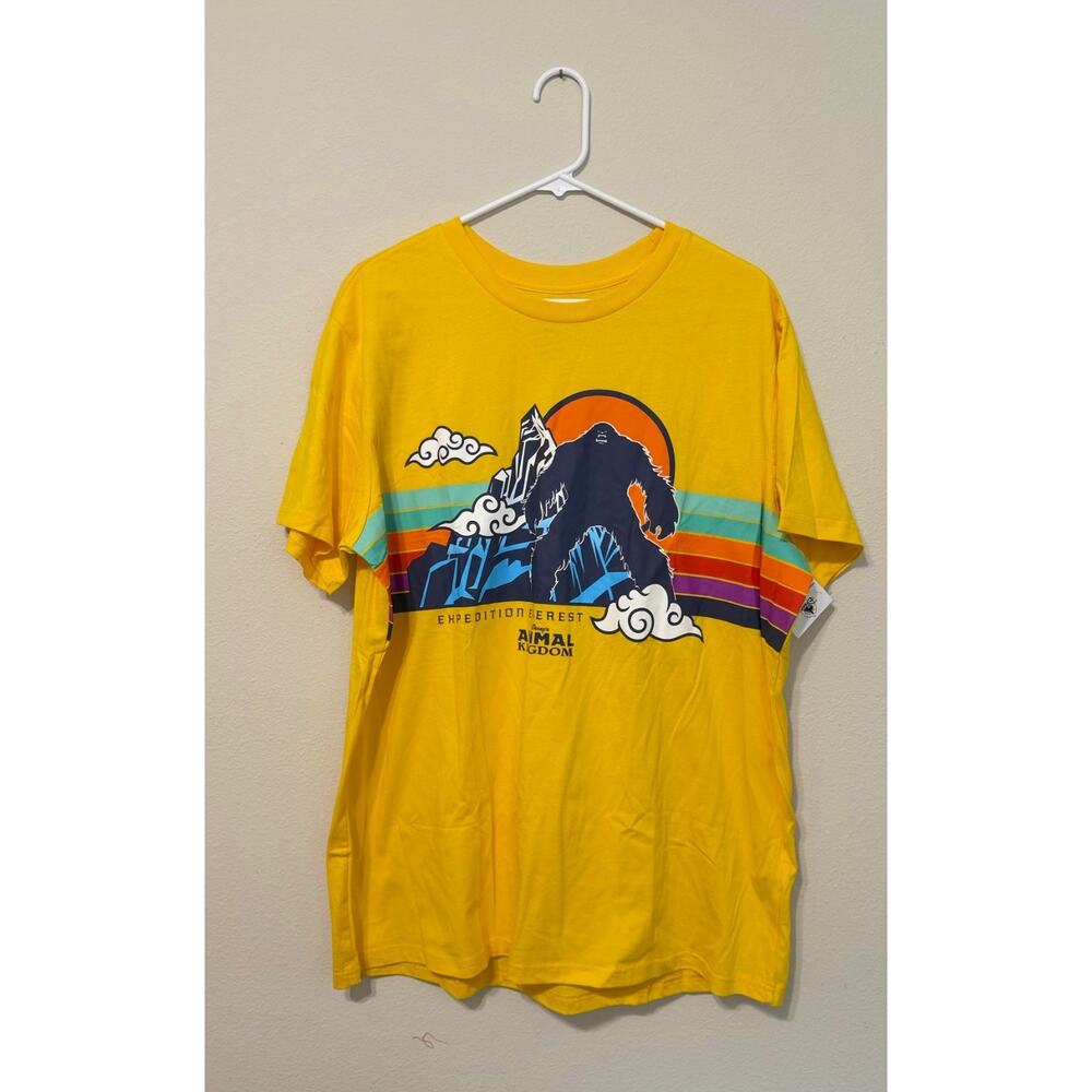 Disney Parks Expedition Everest Yeti Animal Kingdom T-shirt Adult Large NWT - Picture 1 of 4